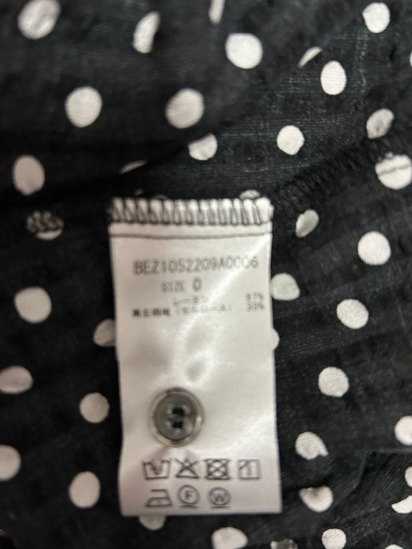 お値下げしました【未使用】BEARDSLEY ドットワンピース　サイズ0