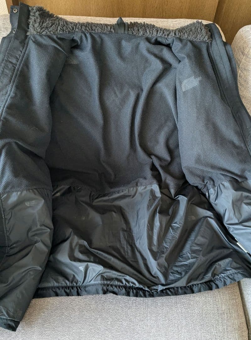 ノースフェイス　マタニティ ボアアウター ベビーキャップセット（くま耳デザイン）