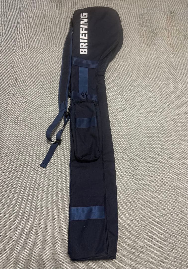 【新品同様】BRIEFING ゴルフバッグ ネイビー クラブケース