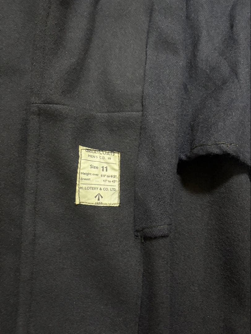 1952年製イギリス軍 グレートコート