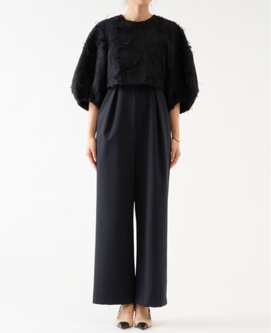 martinique ジャガードコンビオールインワン