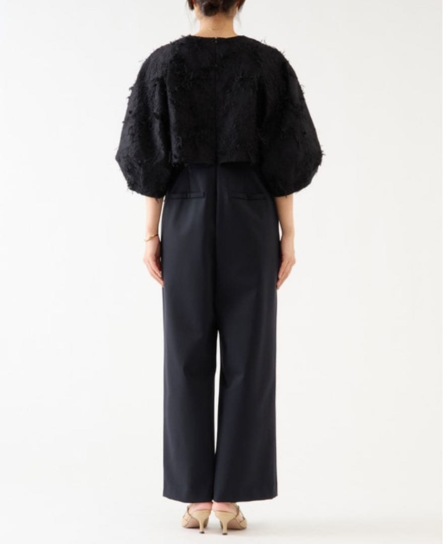 martinique ジャガードコンビオールインワン