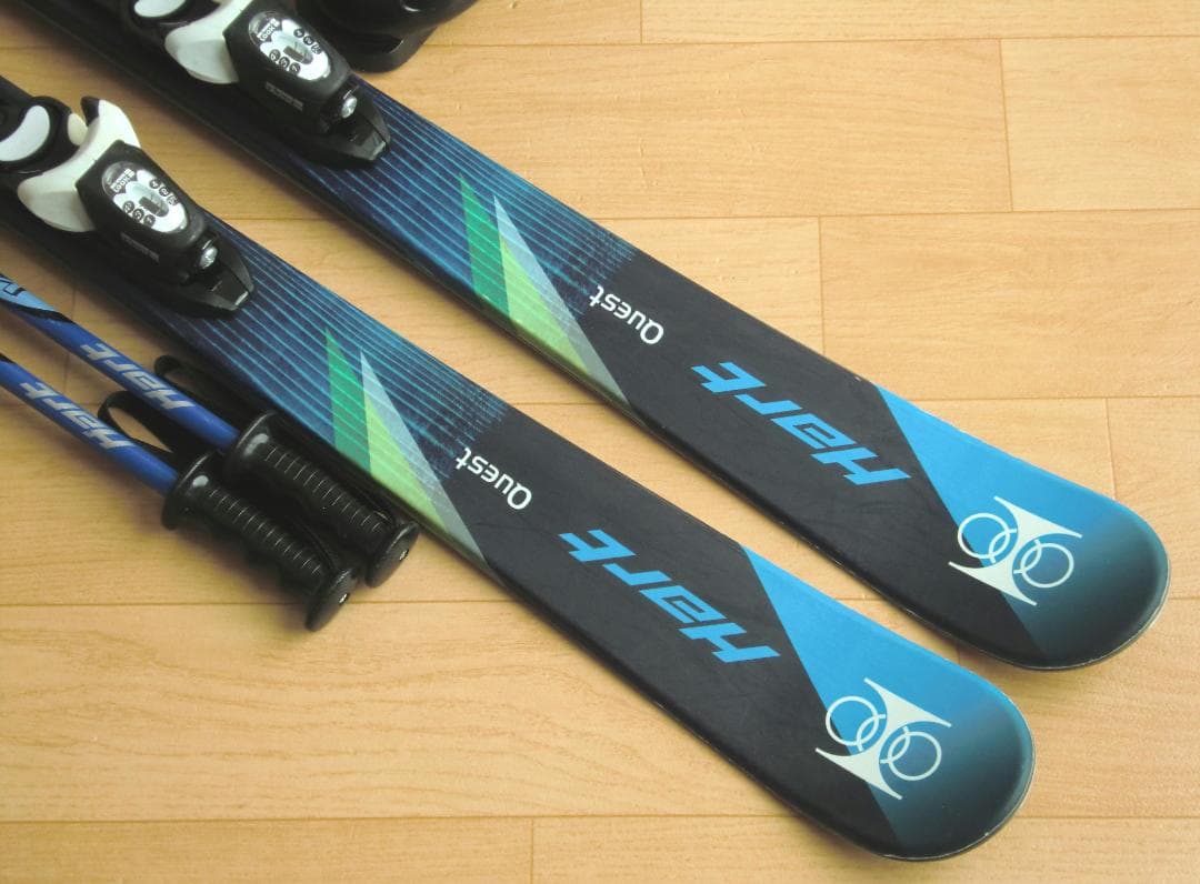 ■■1月限定■送料無料■Hart■子供用スキーセット■板128靴23■WAX済■