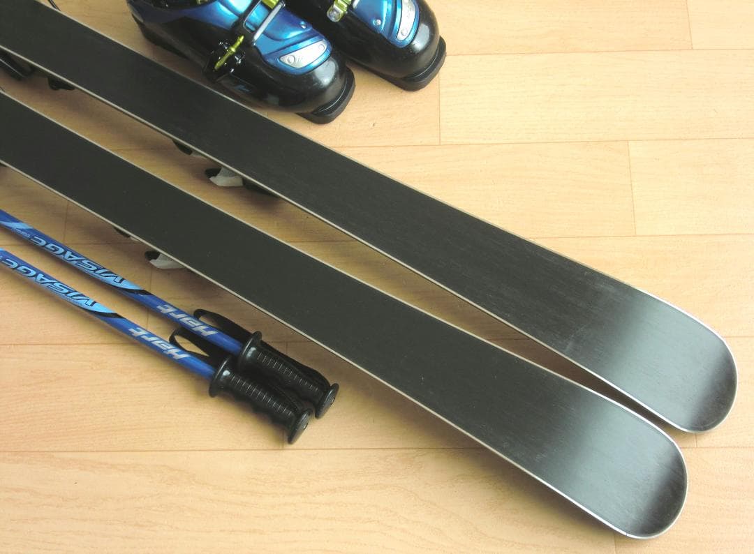 ■■1月限定■送料無料■Hart■子供用スキーセット■板128靴23■WAX済■