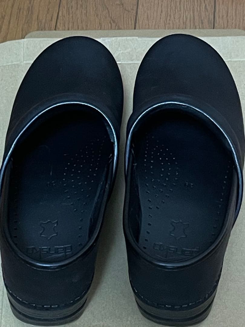 【箱なし】ダンスコ　プロフェッショナル　39 オイルドブラック　黒