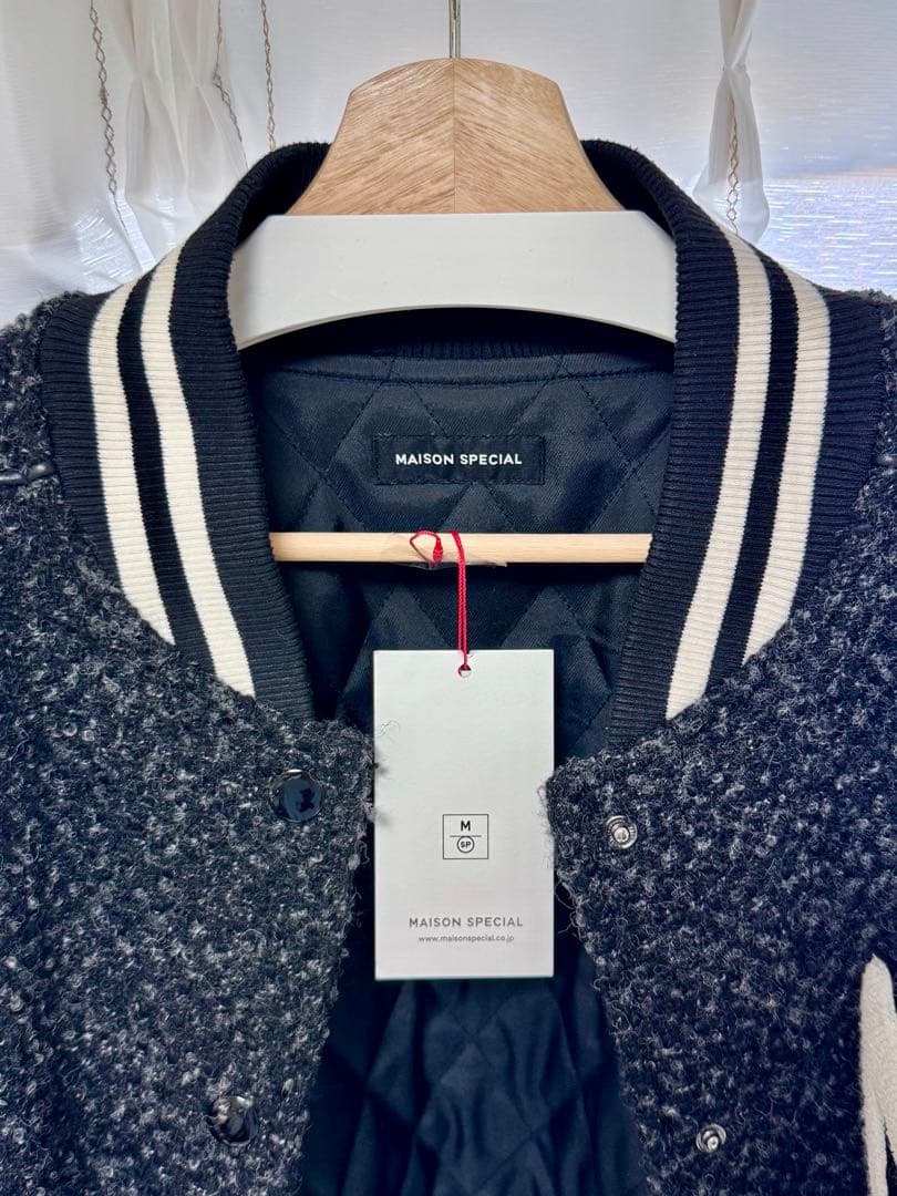 MAISON SPECIAL／Varsity Jacket マルチ スタジャン