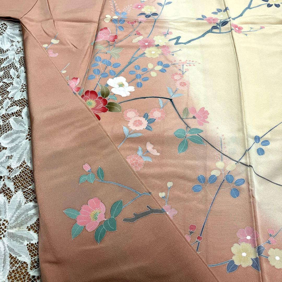 美品４点 ＊本加賀友禅作家落款入り 訪問着＊本金箔袋帯　入学式卒業式 結婚式