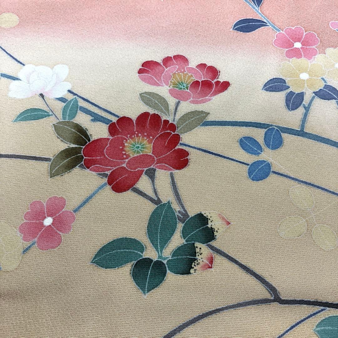 美品４点 ＊本加賀友禅作家落款入り 訪問着＊本金箔袋帯　入学式卒業式 結婚式