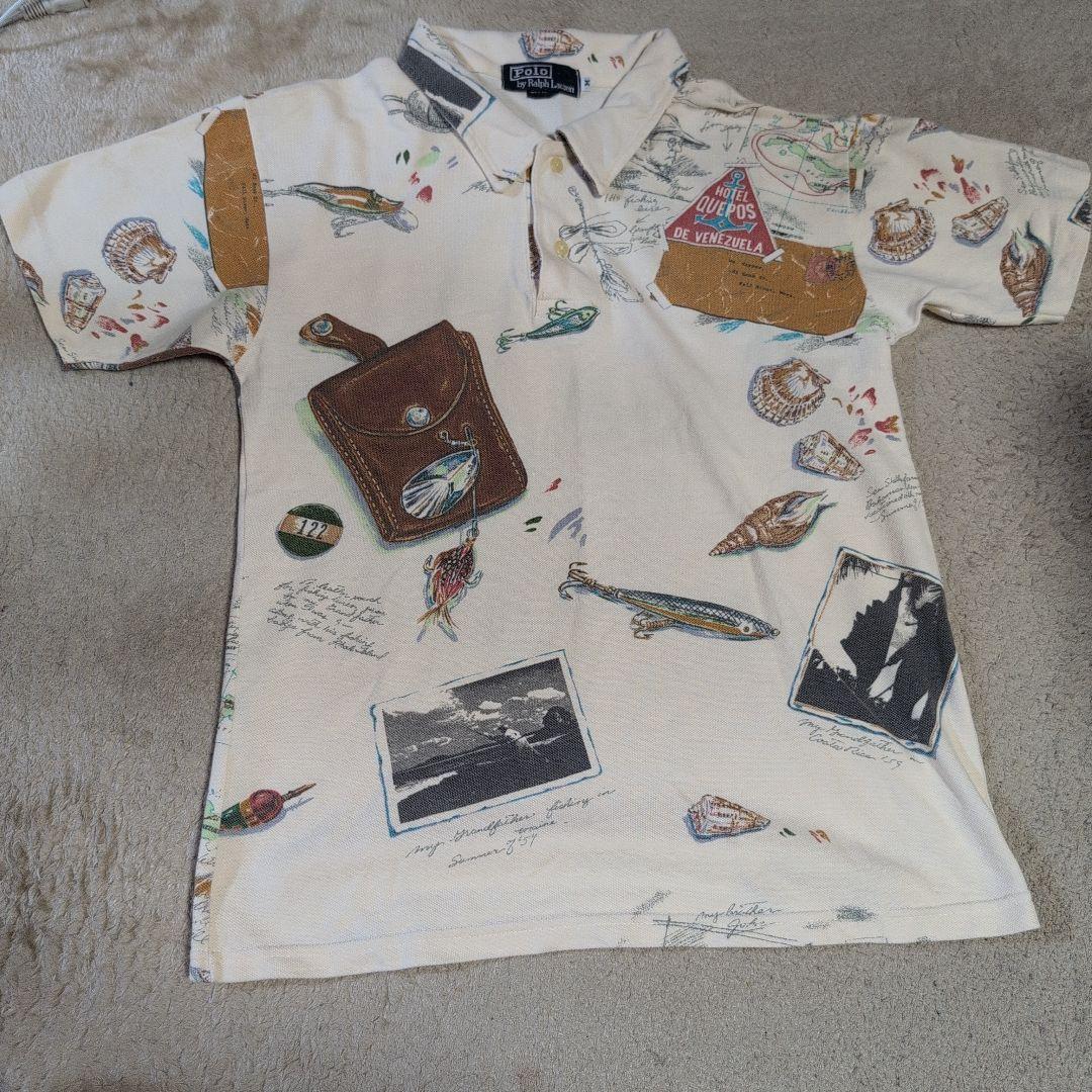 POLO ポロ ラルフローレン　ビンテージ　ポロシャツ　ヘミングウェイ