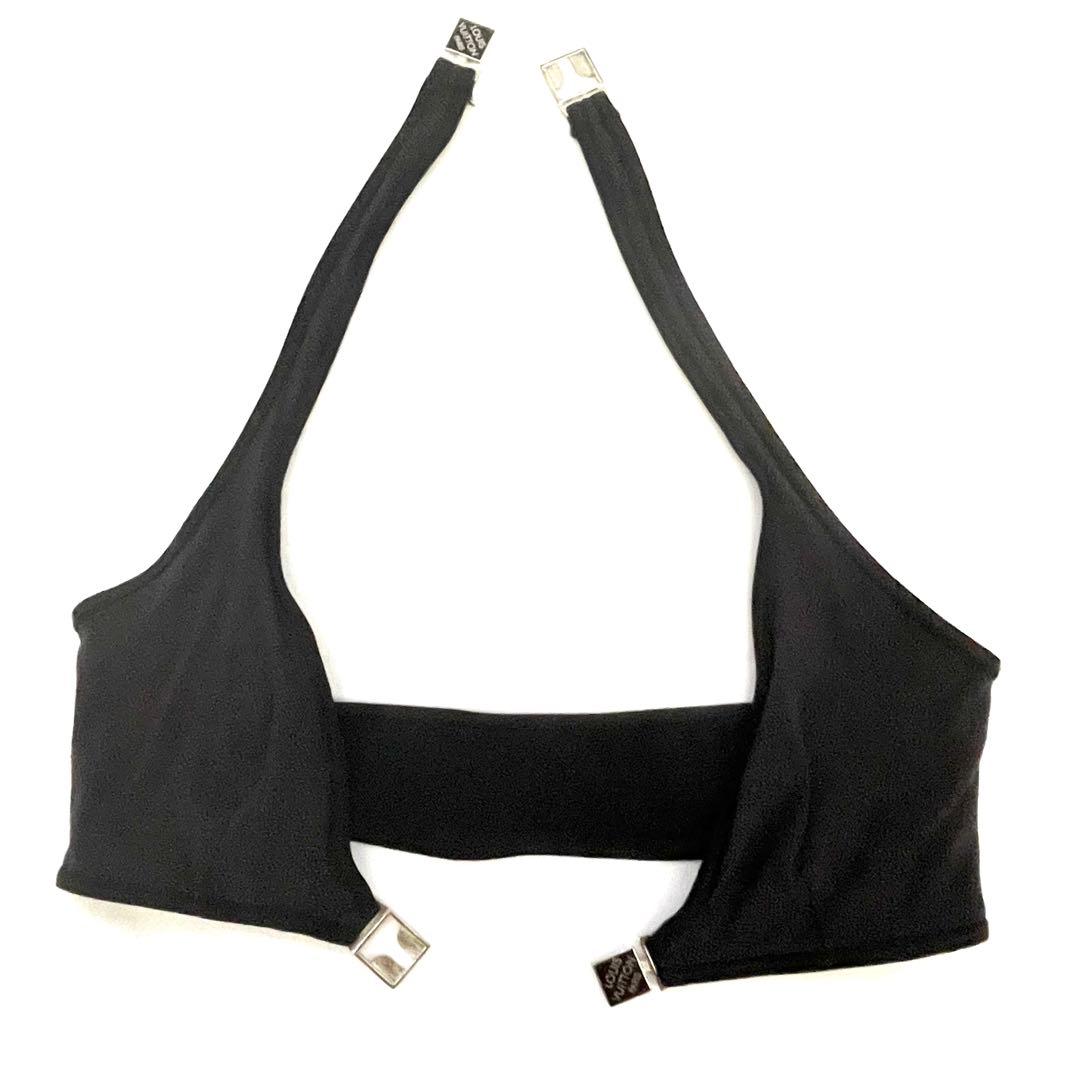 【美品】LOUIS VUITTON 水着 ビキニ トップス　ダミエ柄