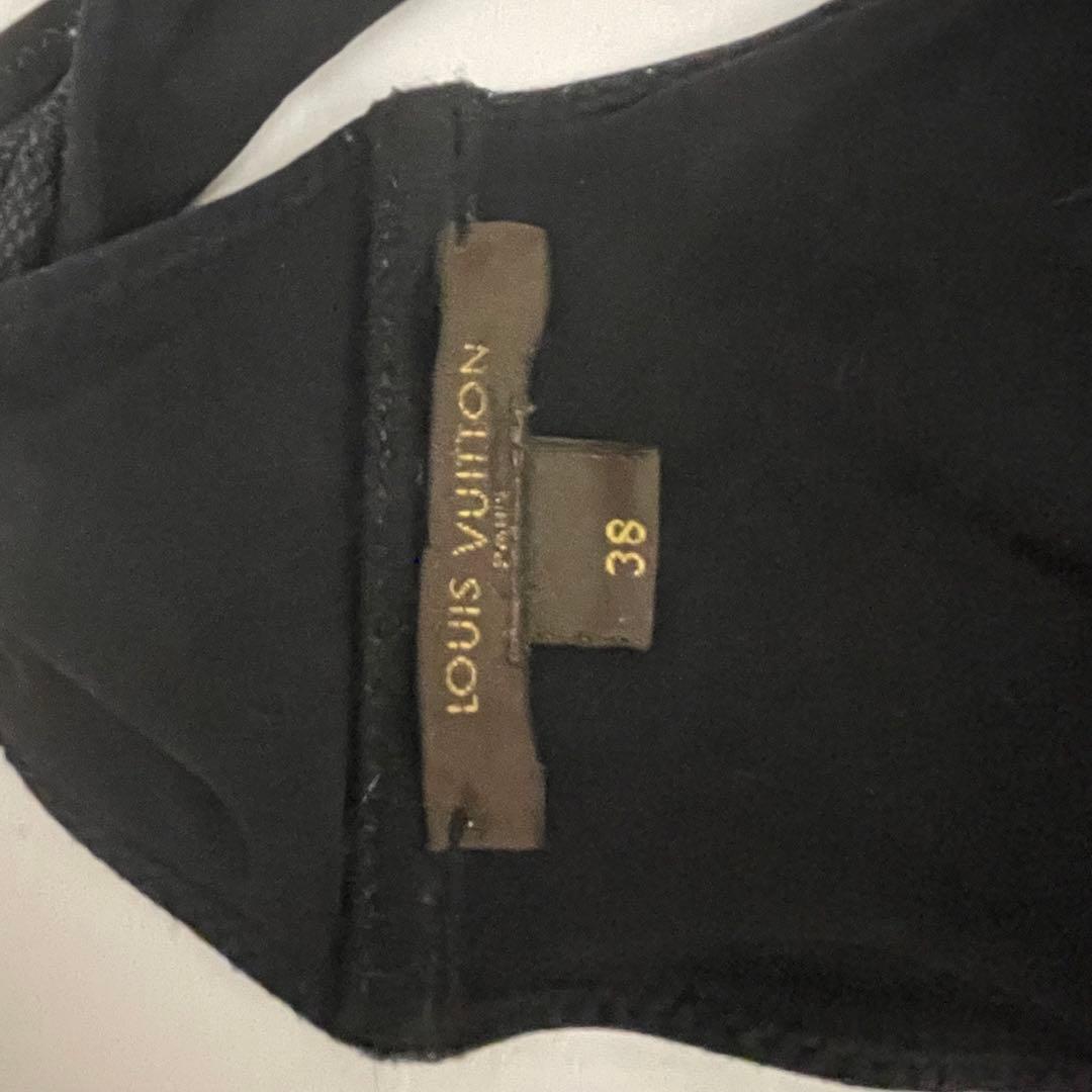 【美品】LOUIS VUITTON 水着 ビキニ トップス　ダミエ柄