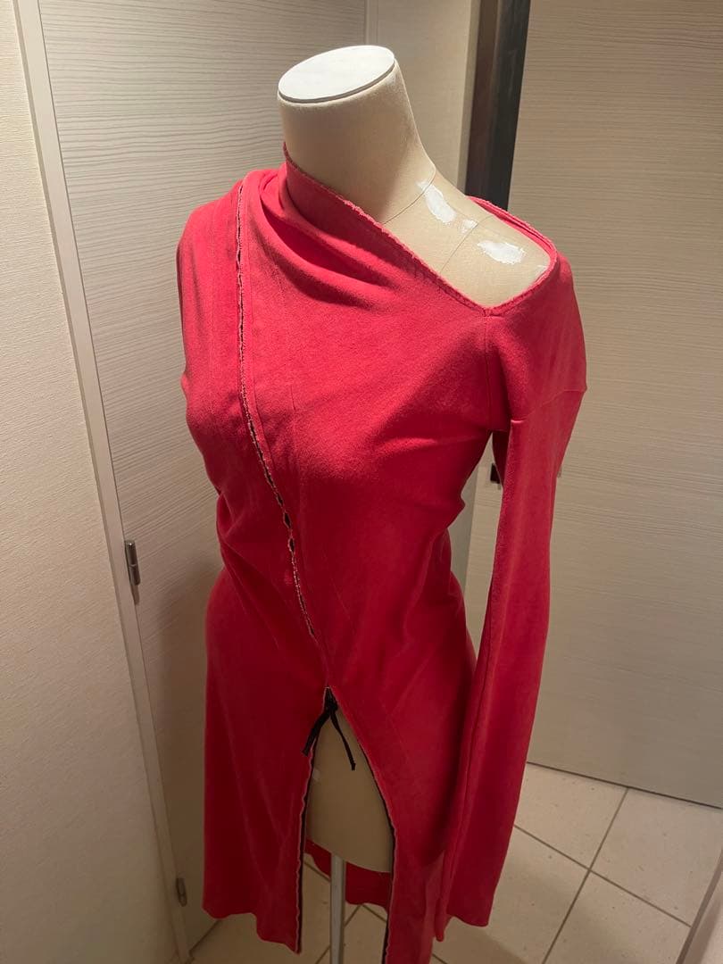 Vivienne Westwood 赤 ラップワンピース Sサイズ