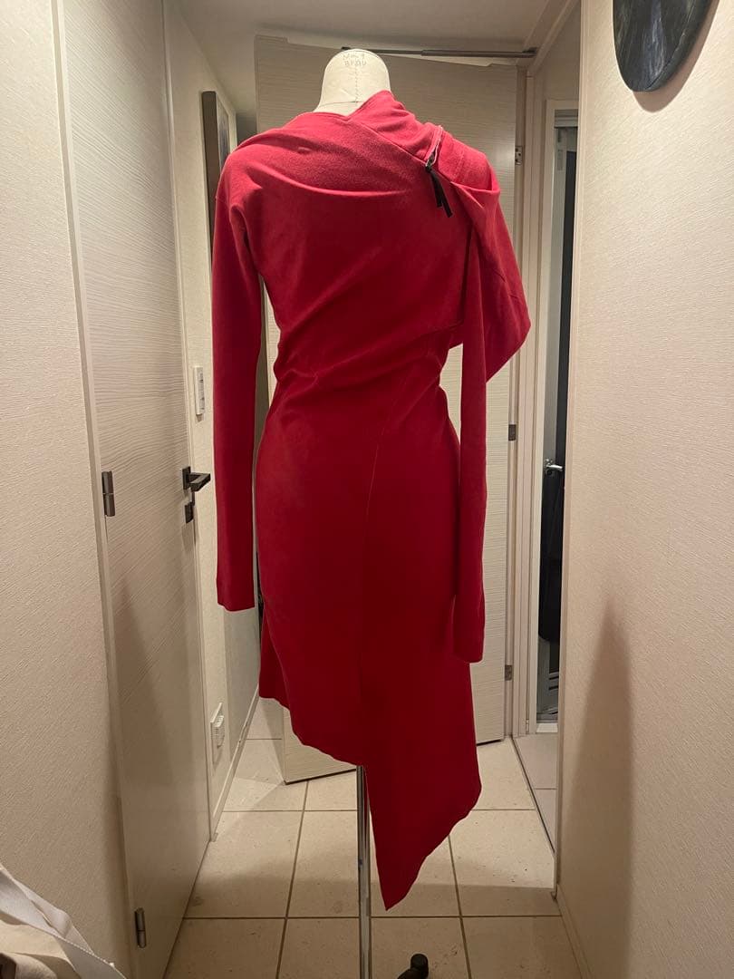 Vivienne Westwood 赤 ラップワンピース Sサイズ