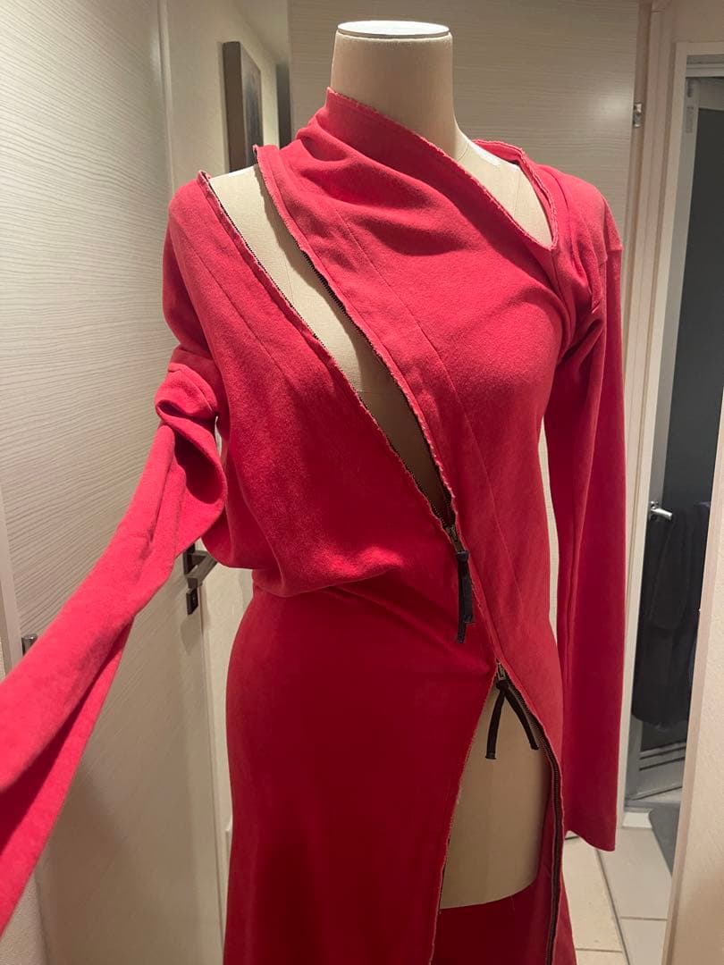 Vivienne Westwood 赤 ラップワンピース Sサイズ