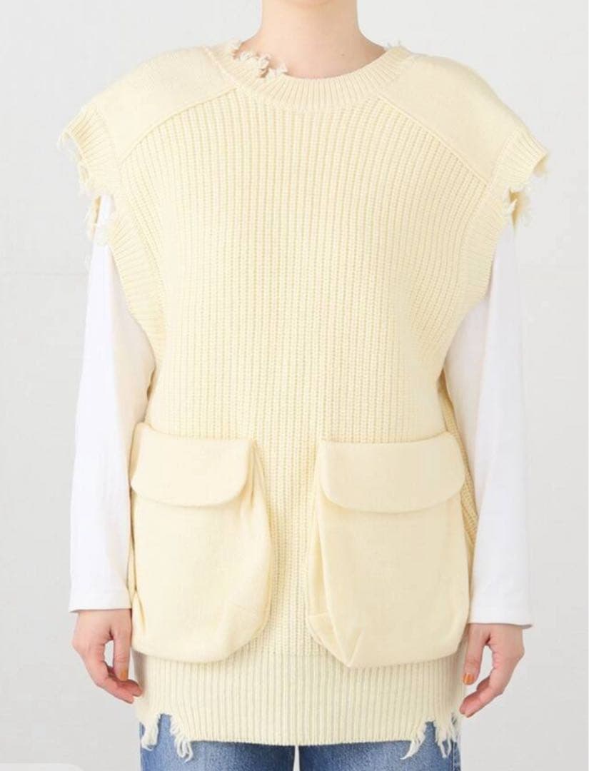 RHODOLIRION /ロドリリオ Command Knit Vest