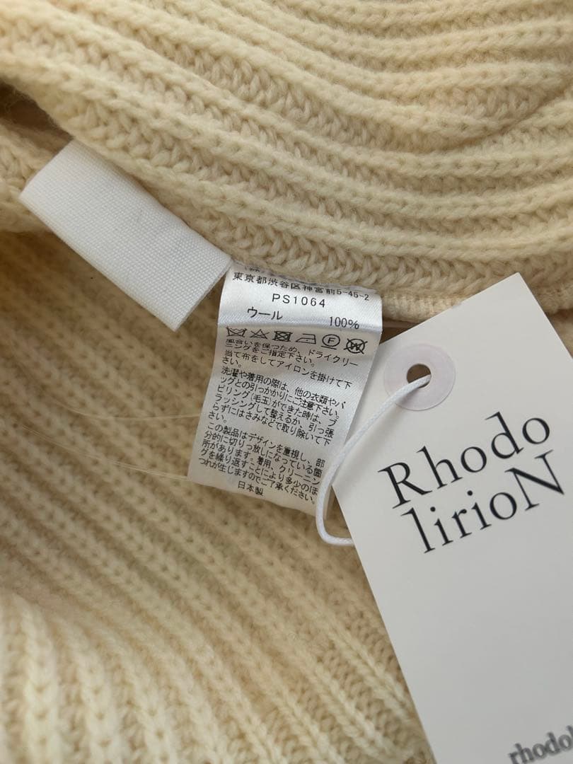 RHODOLIRION /ロドリリオ Command Knit Vest