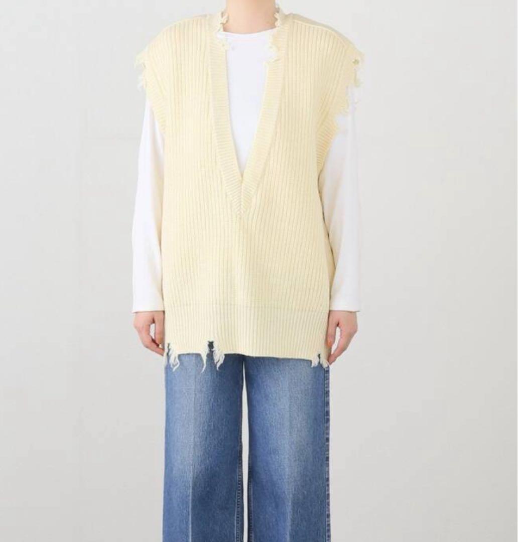 RHODOLIRION /ロドリリオ Command Knit Vest