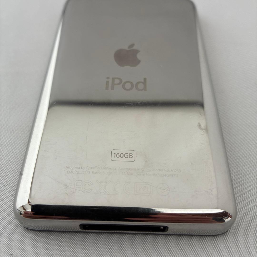 動作確認済み ipod classic 160GB ケーブル付き A1238