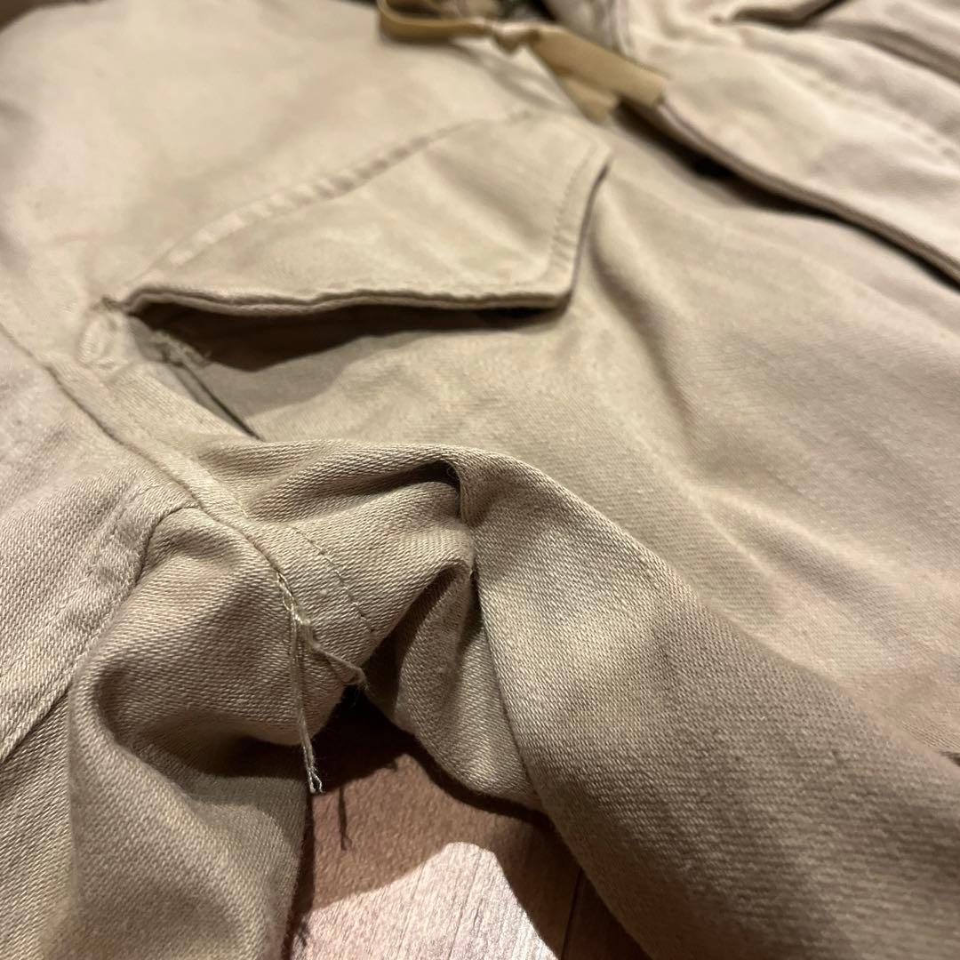 USA 80s 90s アルファ　M65 フィールドジャケット ベージュ　軍物