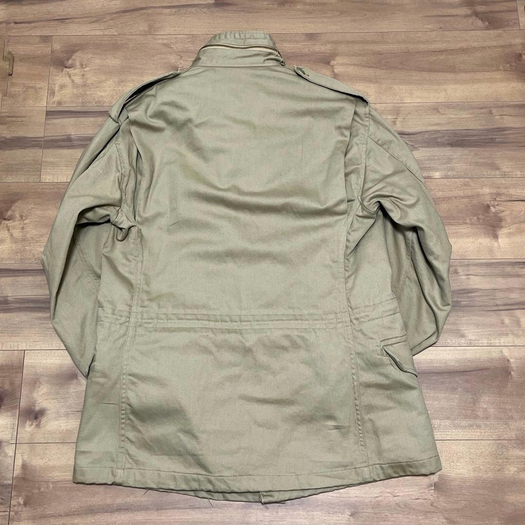 USA 80s 90s アルファ　M65 フィールドジャケット ベージュ　軍物