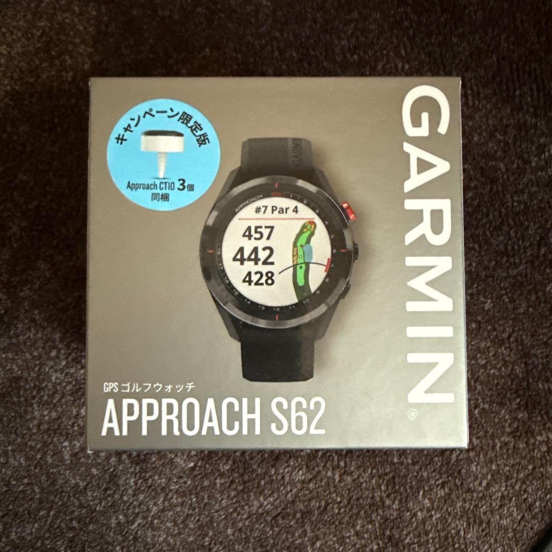 GARMIN Approach S62 GPSゴルフウォッチ CT10x3付