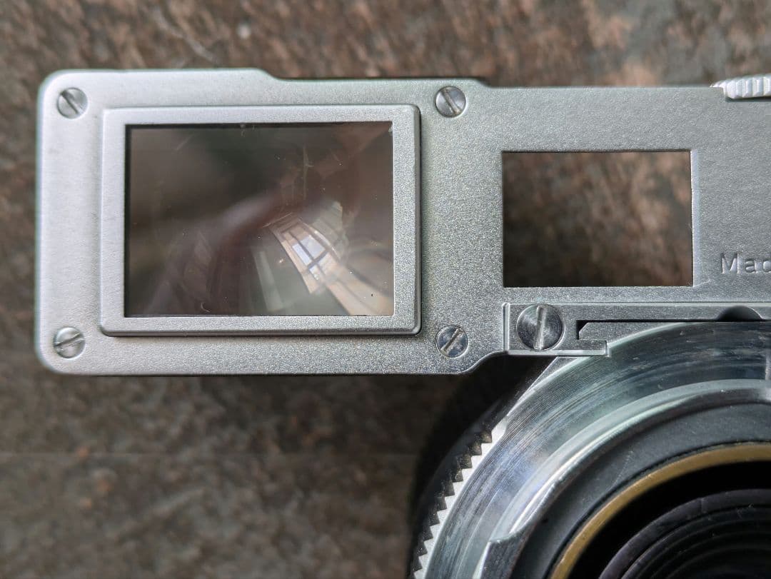 ズマロン35mm f3.5メガネ付