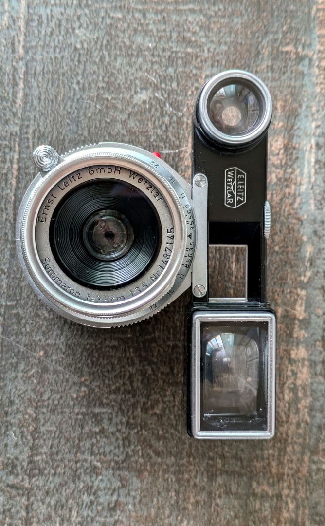 ズマロン35mm f3.5メガネ付