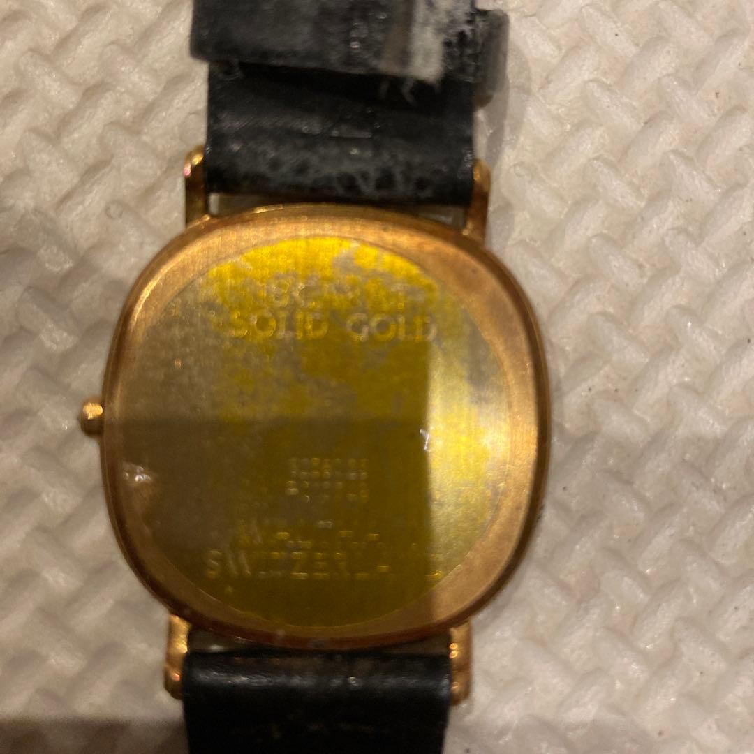 Waltham 18carat時計アンティーク　ウォルサム