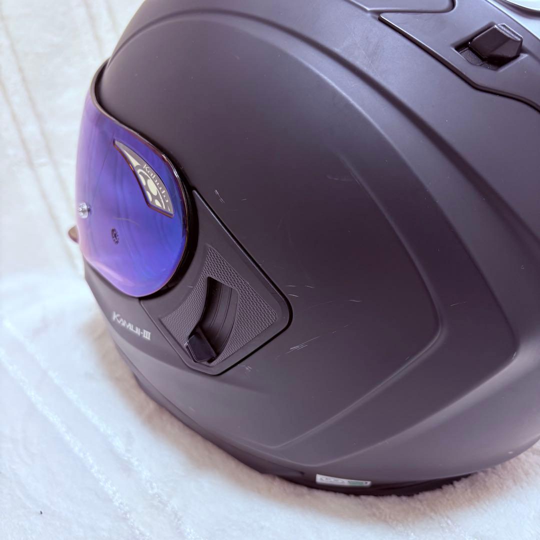 OGK KABUTO KAMUI3 Sサイズ フルフェイスヘルメット