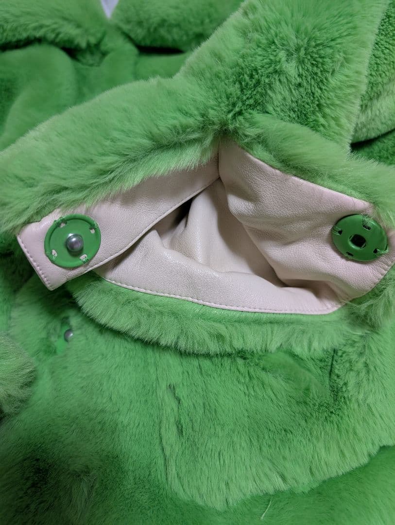 お値引き可Jakke TRACI COAT ネオングリーン Lサイズ