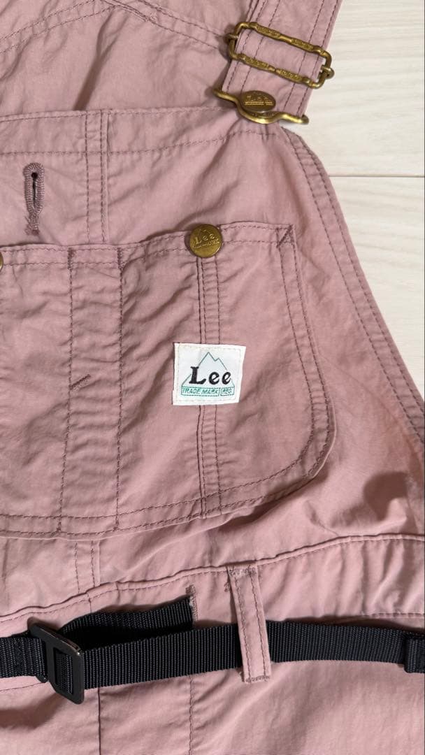 Lee ピンク サロペット マキシ丈　オーバーオールスカート 117458