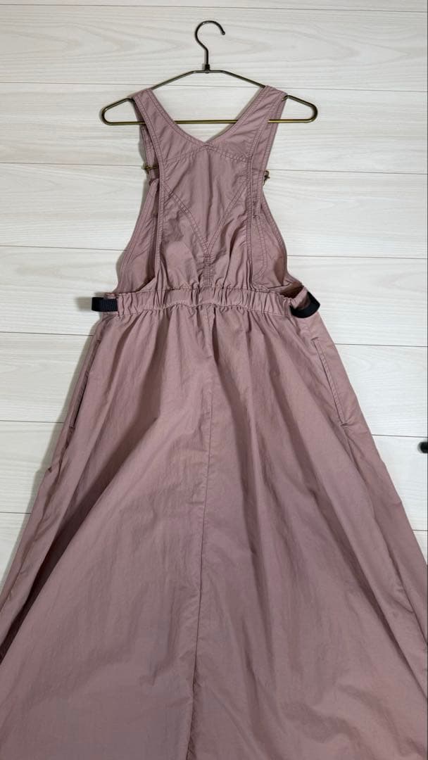 Lee ピンク サロペット マキシ丈　オーバーオールスカート 117458