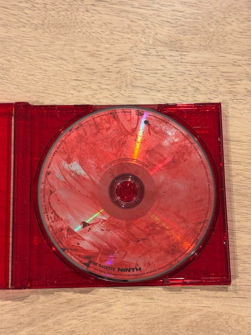 the GazettE / NINTH 【CD+2DVD】直筆サインあり