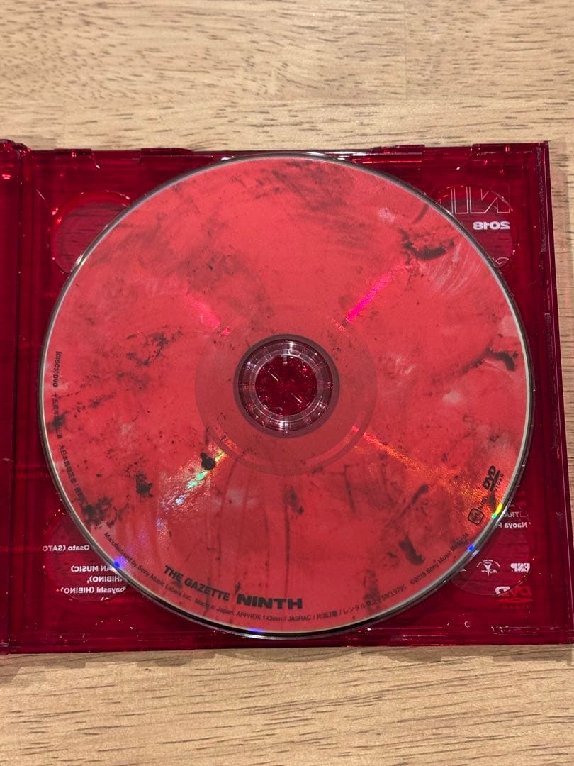 the GazettE / NINTH 【CD+2DVD】直筆サインあり