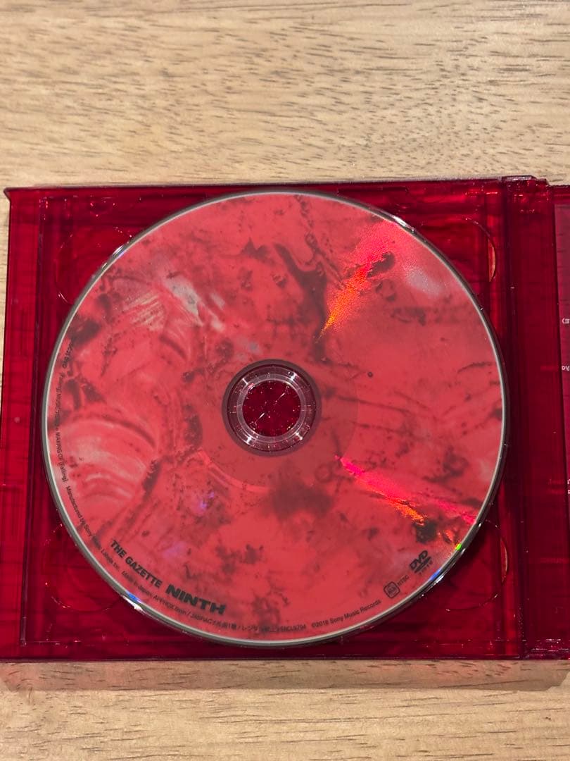 the GazettE / NINTH 【CD+2DVD】直筆サインあり