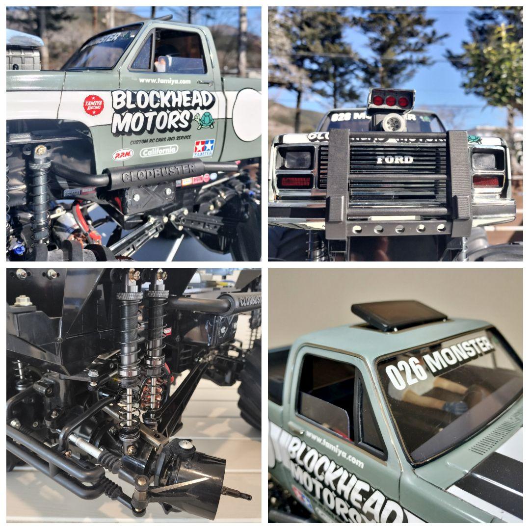 タミヤ　クラッドバスター　中古レストアカスタム　ビックフット