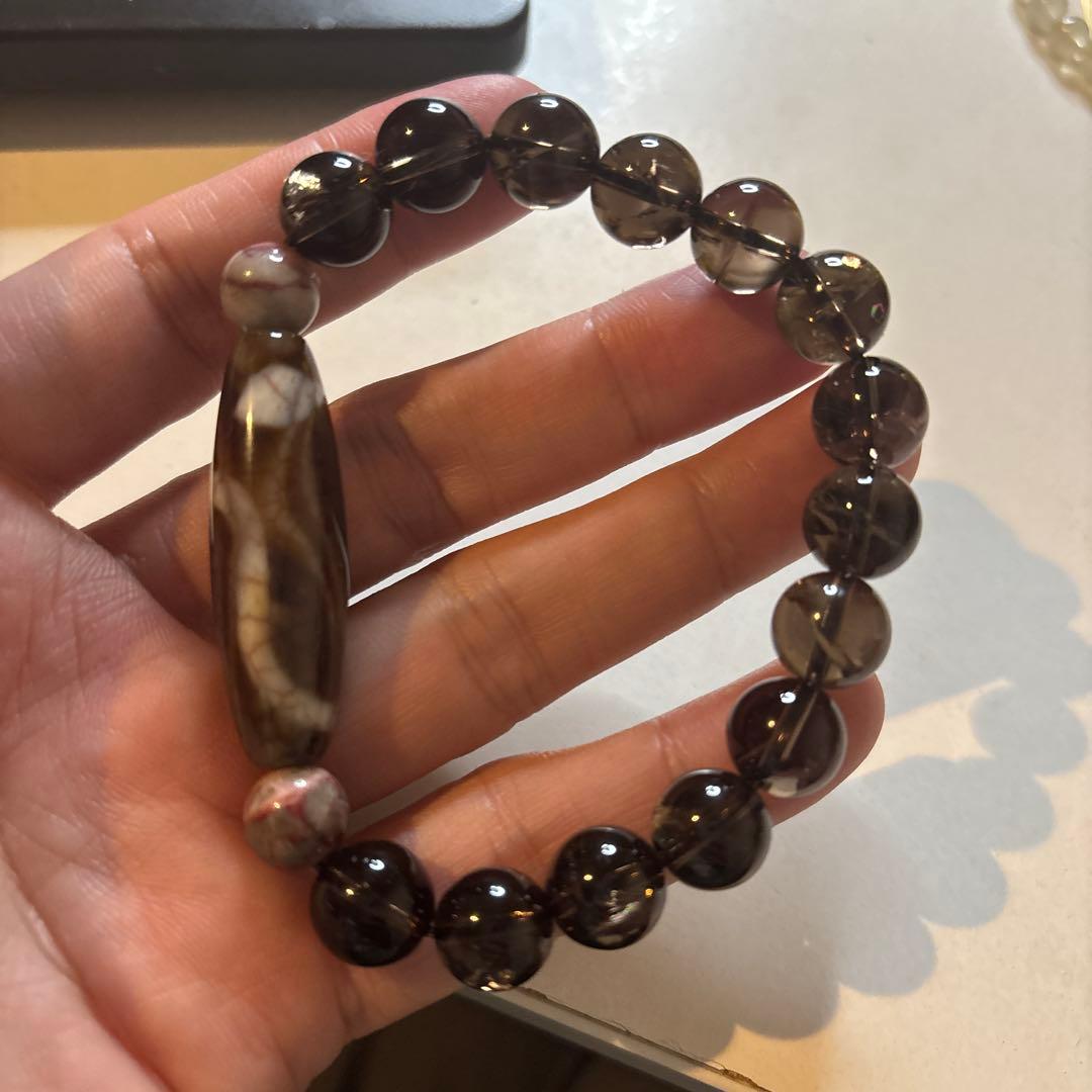 これはすっごい天珠たん！弁財天白蛇天珠！すっごい天珠！