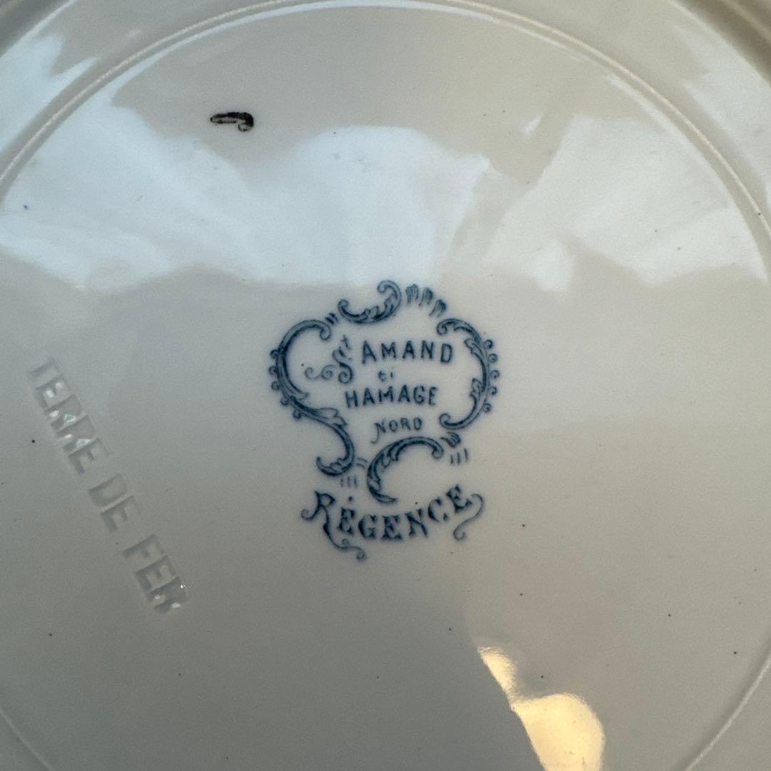 サンタマンRégenceシリーズデザート皿