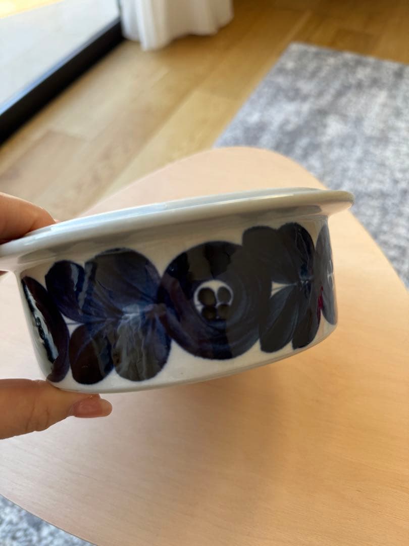 【美品】アラビア ARABIA アネモネANEMONE キャセロール大