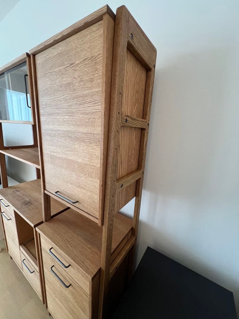 モモナチュラル MOMO natural 食器棚 VIBO UNIT オーク