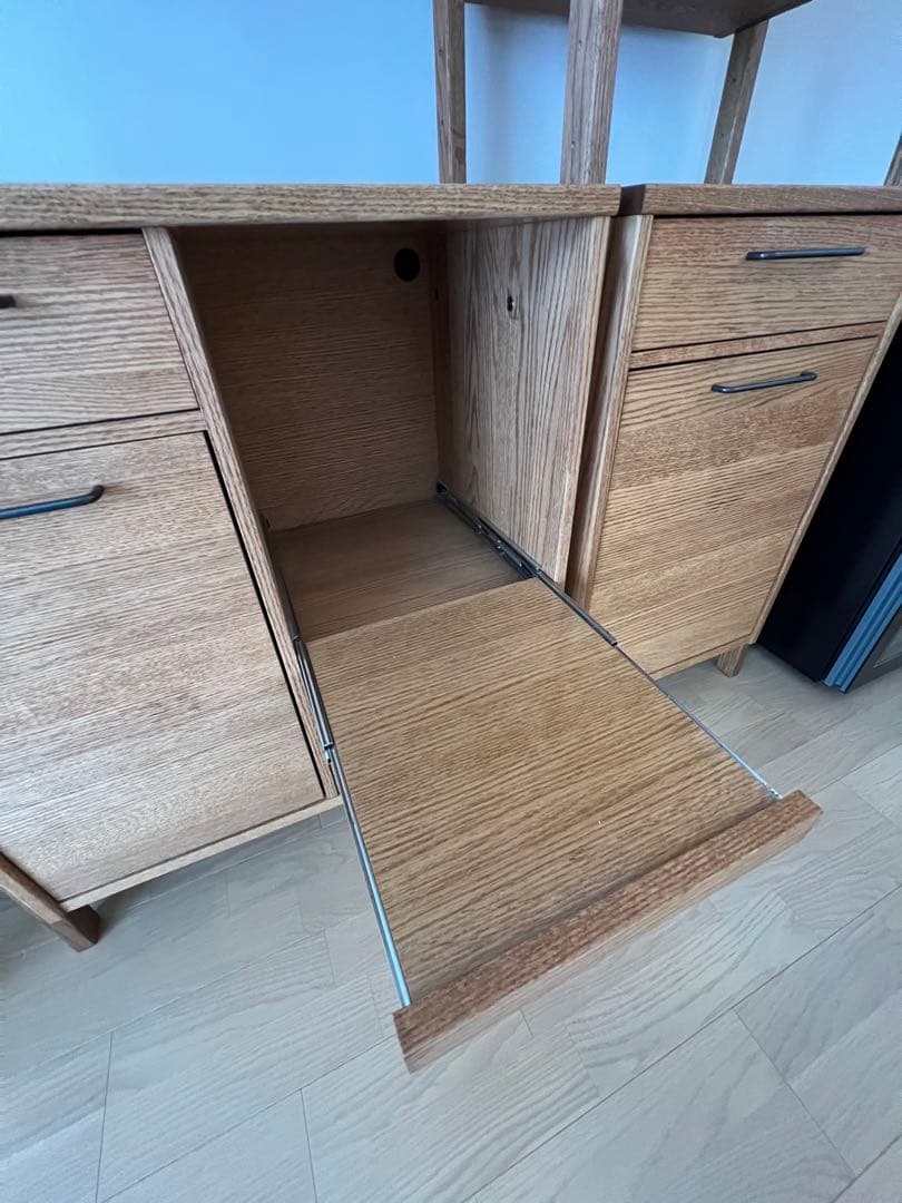 モモナチュラル MOMO natural 食器棚 VIBO UNIT オーク