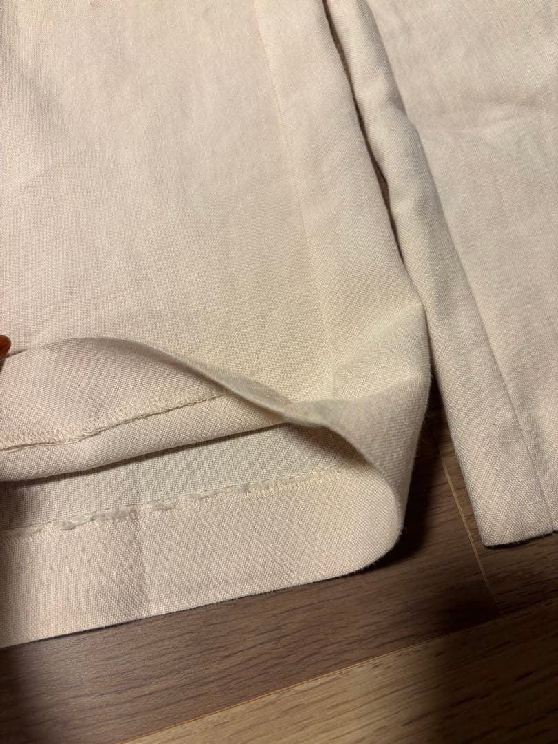 最終値下げ！メゾンスペシャル　ベージュ カットアウトオールインワン