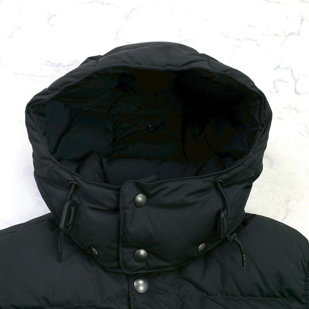 ポロラルフローレン ダウンベスト 2way ポニー刺繍 ブラック S　D956