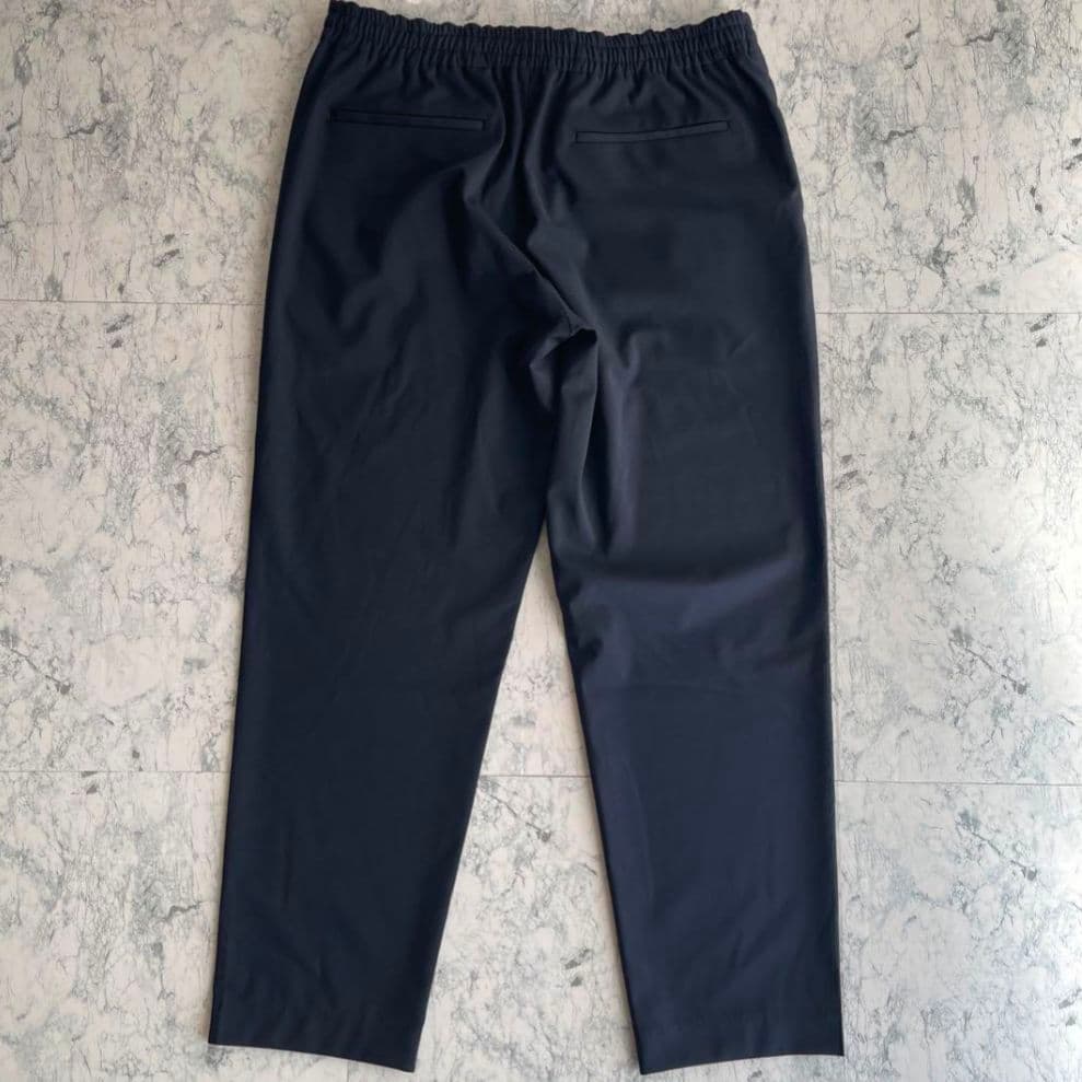 【美品】 Theory メンズスーツ ジャージー素材 セットアップ ネイビー