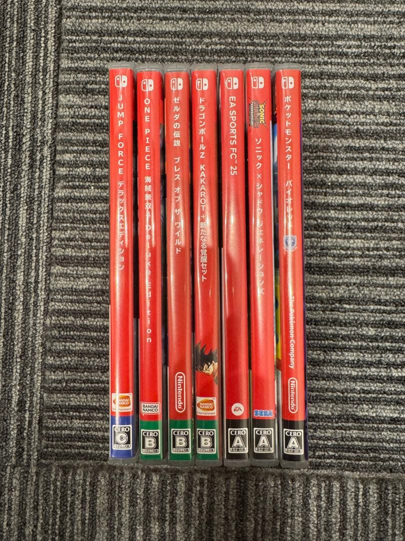 パピコ Nintendo Switch ゲームソフト 7本セット