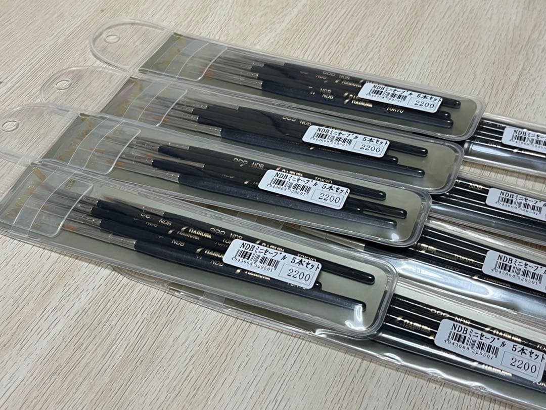 【値引き・新品・未開封・8セット】名村NDBミニセーブル　5本セット×８パック