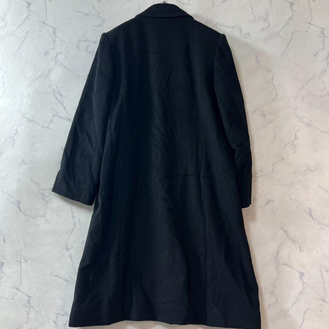 カシミヤ100％ 極美品 ユキトリイ ロングチェスターコート マキシ B1414
