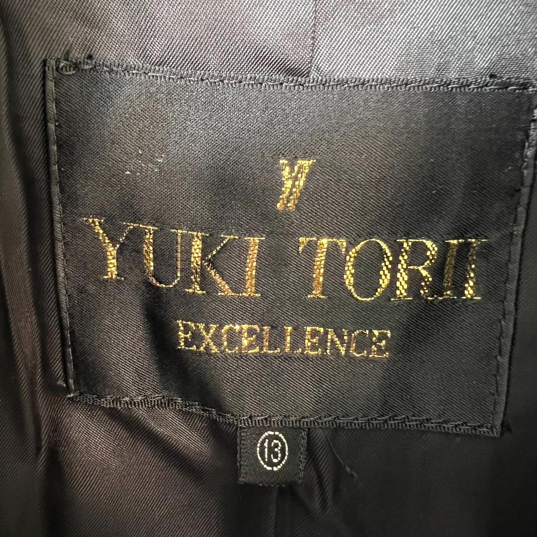 カシミヤ100％ 極美品 ユキトリイ ロングチェスターコート マキシ B1414