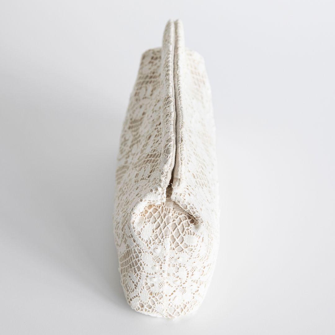 極美品 SAQUI レースバッグ