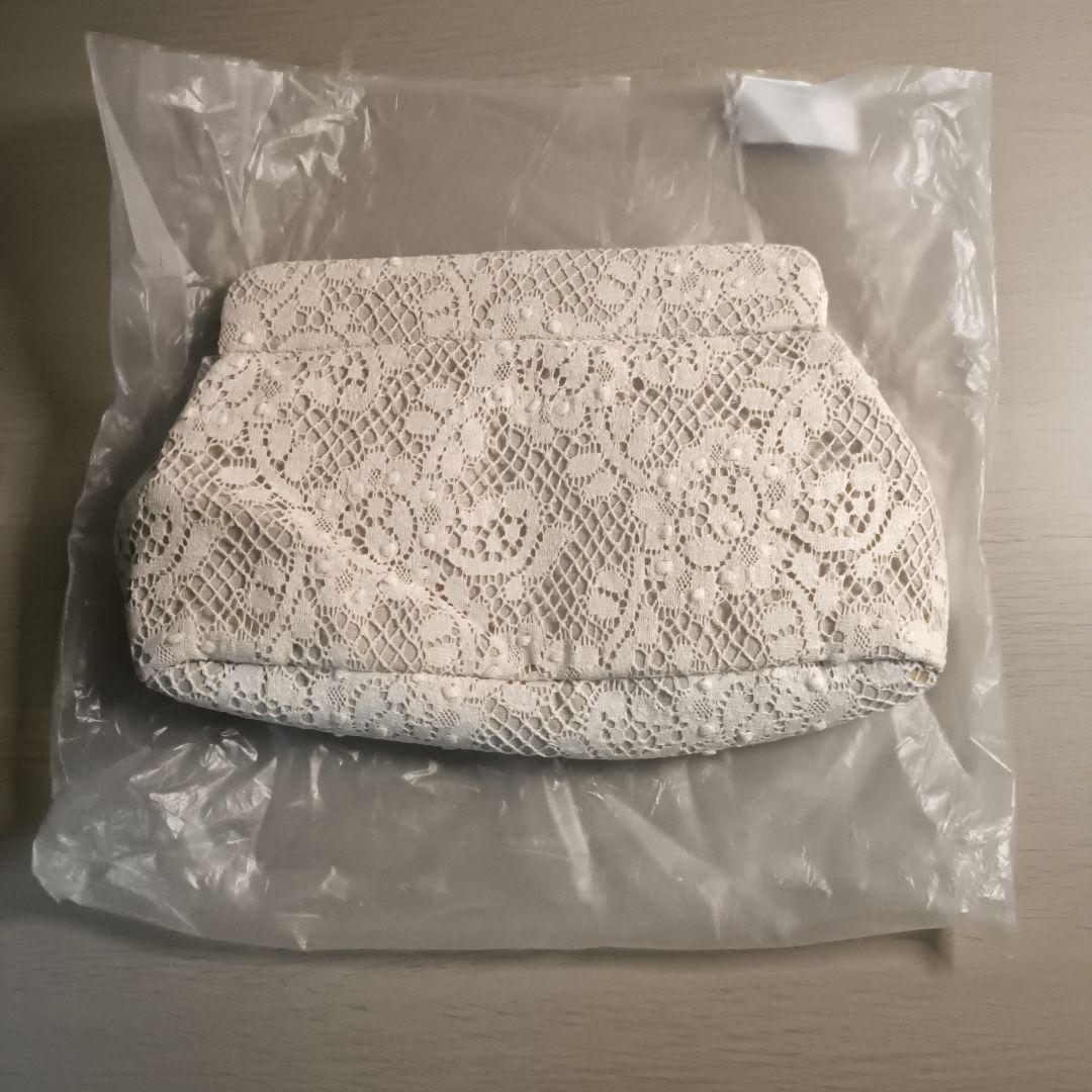 極美品 SAQUI レースバッグ